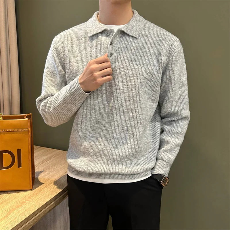 Suéter Polo Knit Minimalist