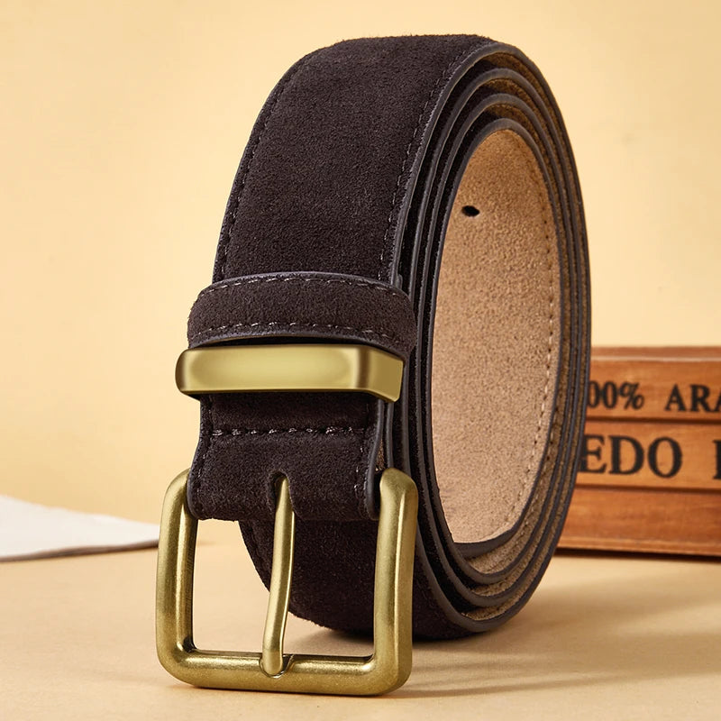 Cinto de Camurça Vintage Suede