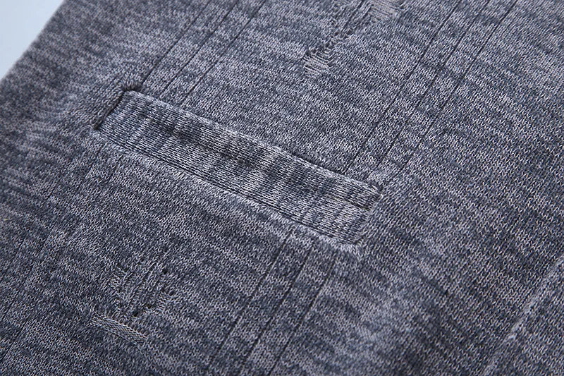 Colete Tricot Abotoado Simples
