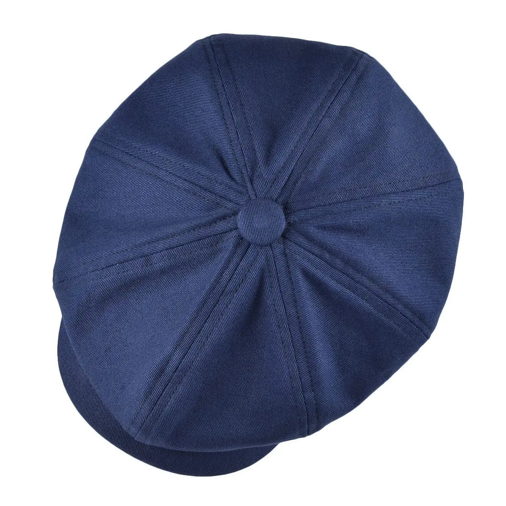 Boné Newsboy Twill 8 Painéis Retrô