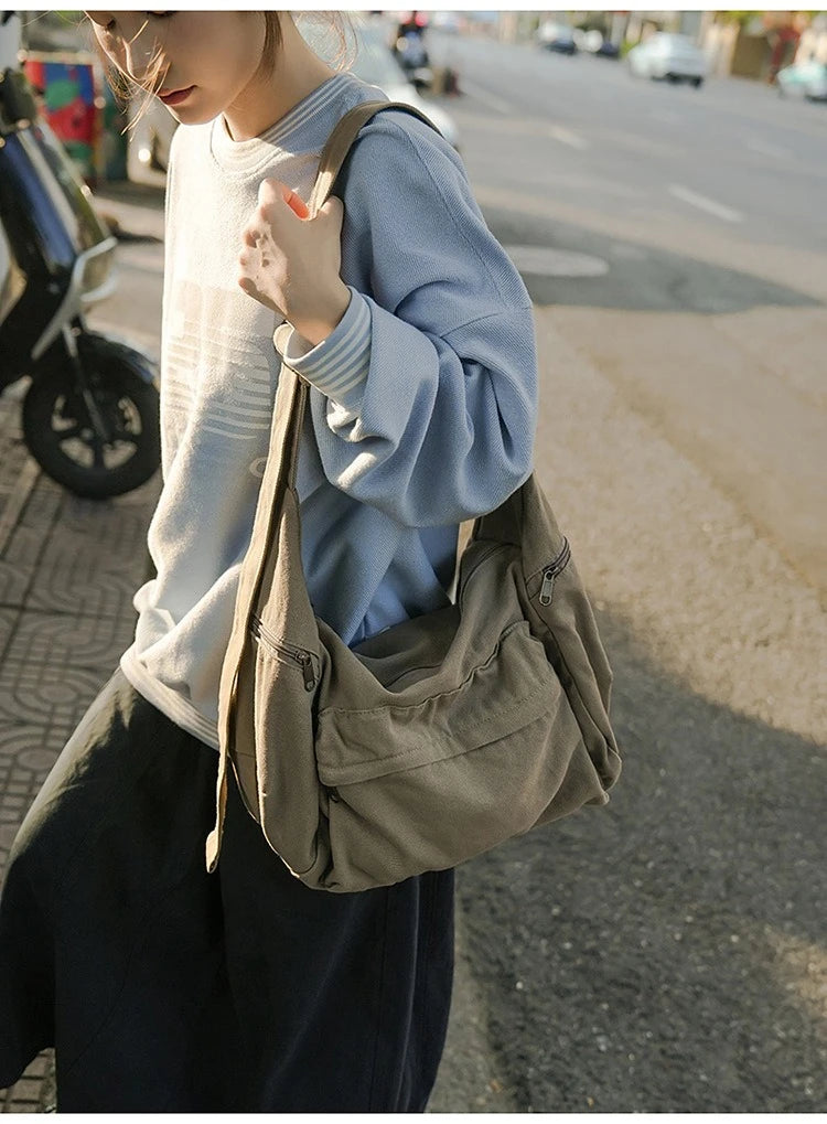 Bolsa Tote Canvas Utilitária