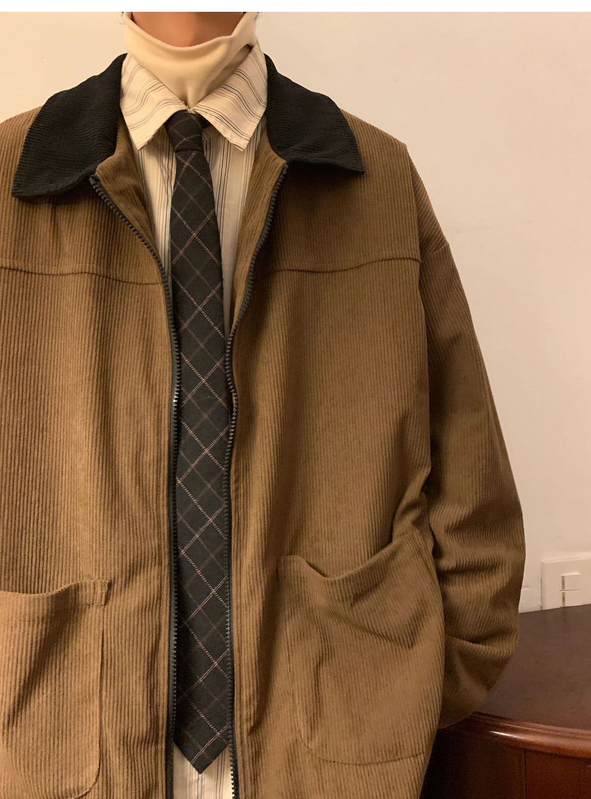 Jaqueta Bomber Vintage Americana