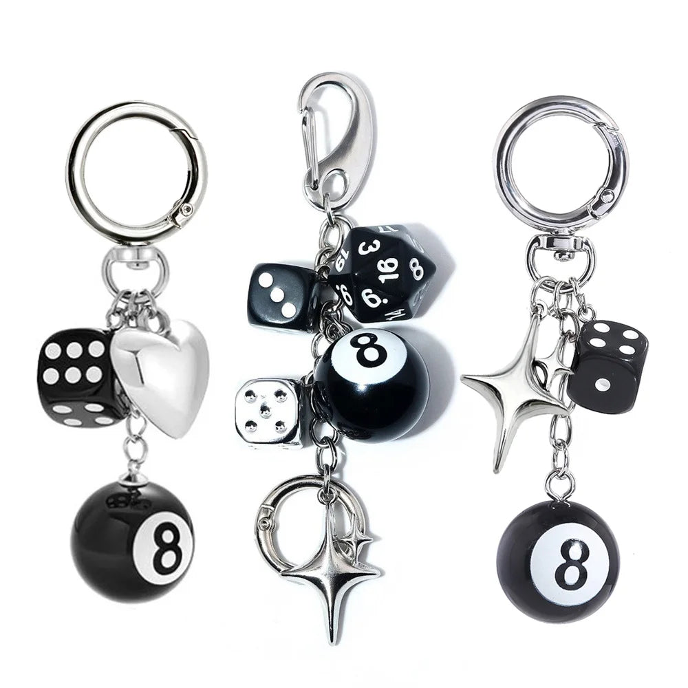 Chaveiro Multi-Pendant Vintage Black 8