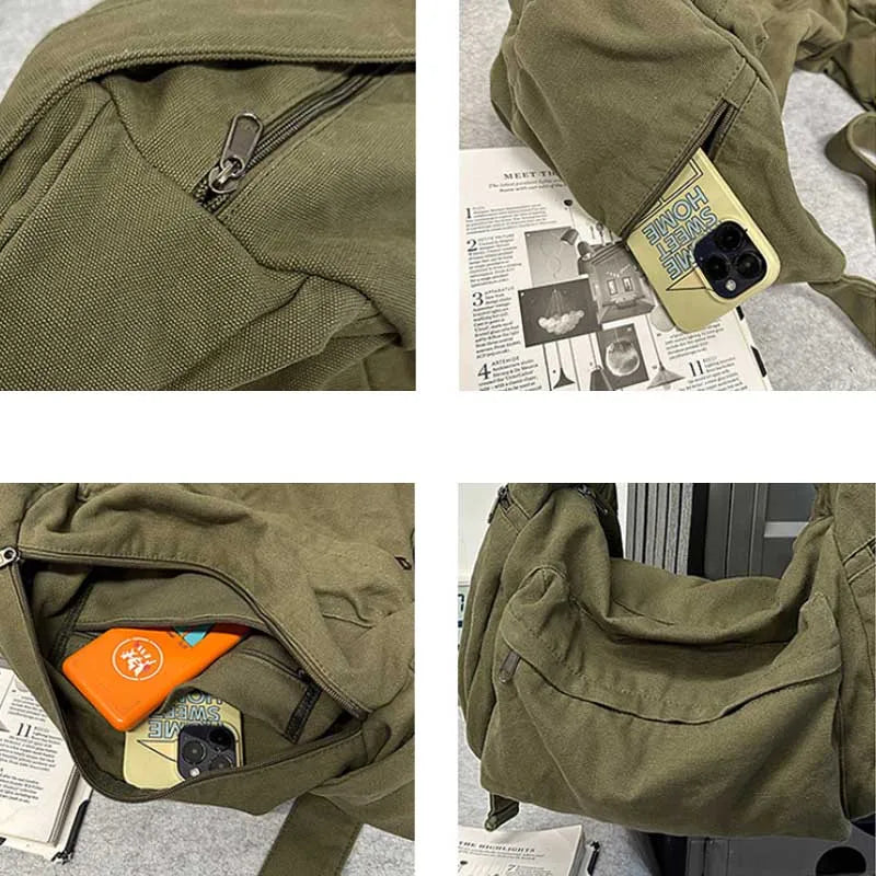 Bolsa Tote Canvas Utilitária