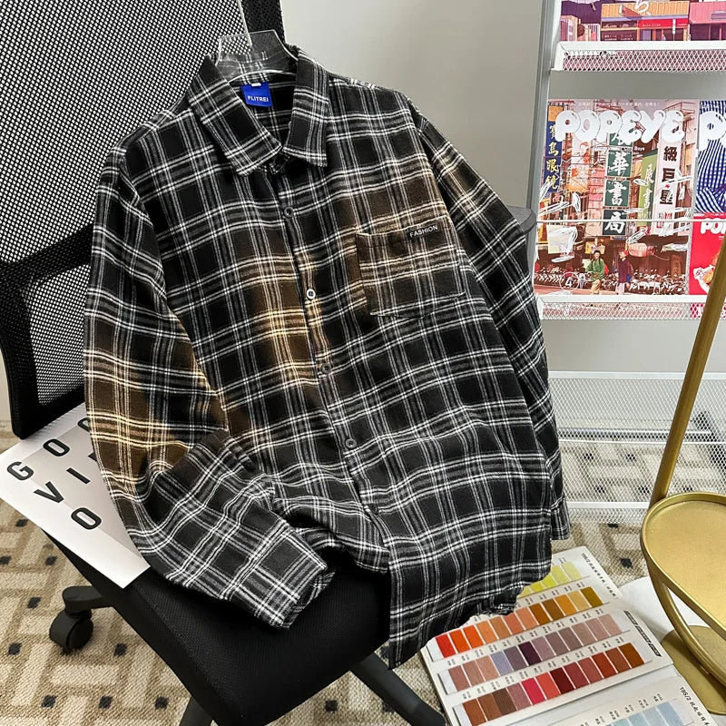 Camisa Vintage Plaid Overshirt