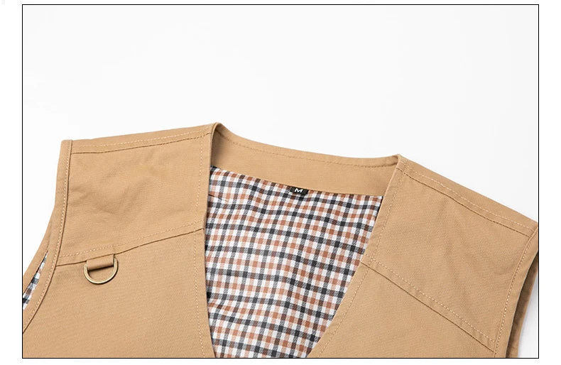 Colete Utilitário Multi-Bolsos Outdoor