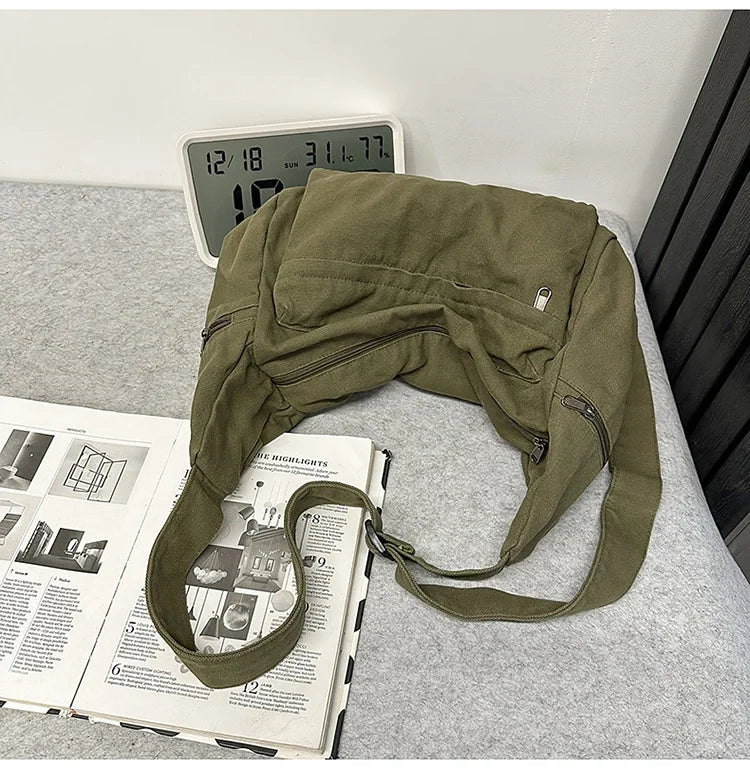 Bolsa Tote Canvas Utilitária