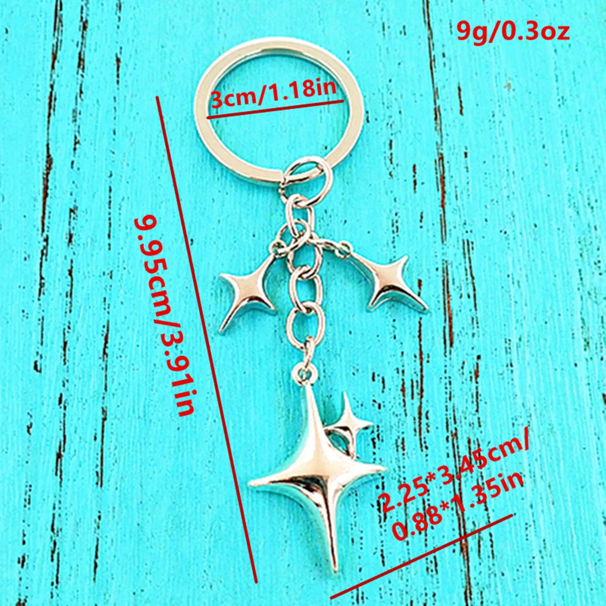 Chaveiro Star Moon Y2K