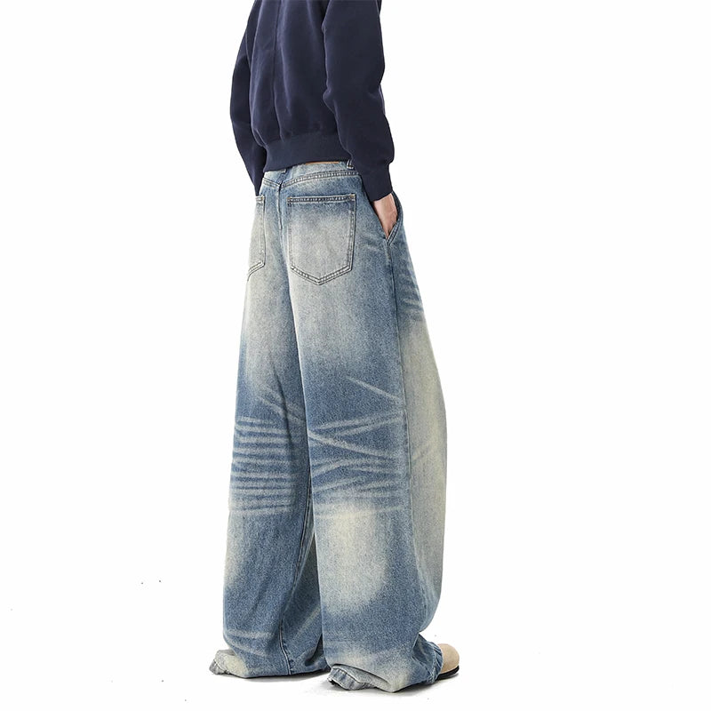 Jeans Wide Leg Baggy Confortável
