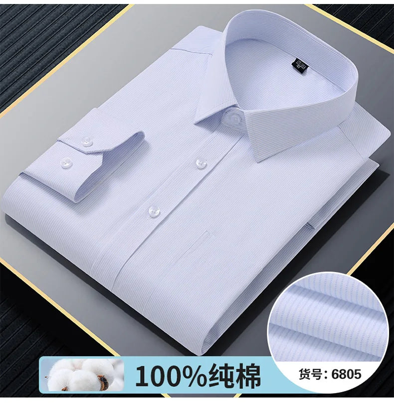 Camisa Social Listrada Premium