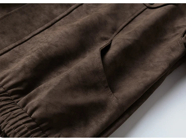 Jaqueta Couro Oversized Casual