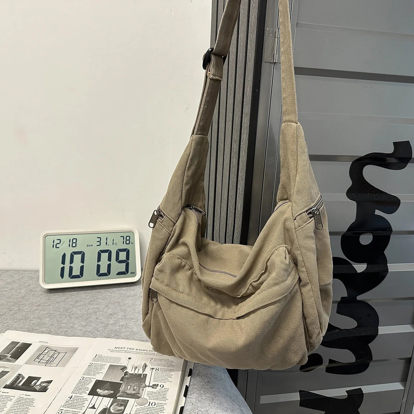 Bolsa Tote Canvas Utilitária