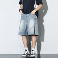 Bermuda Jeans Baggy — Streetwear Harajuku