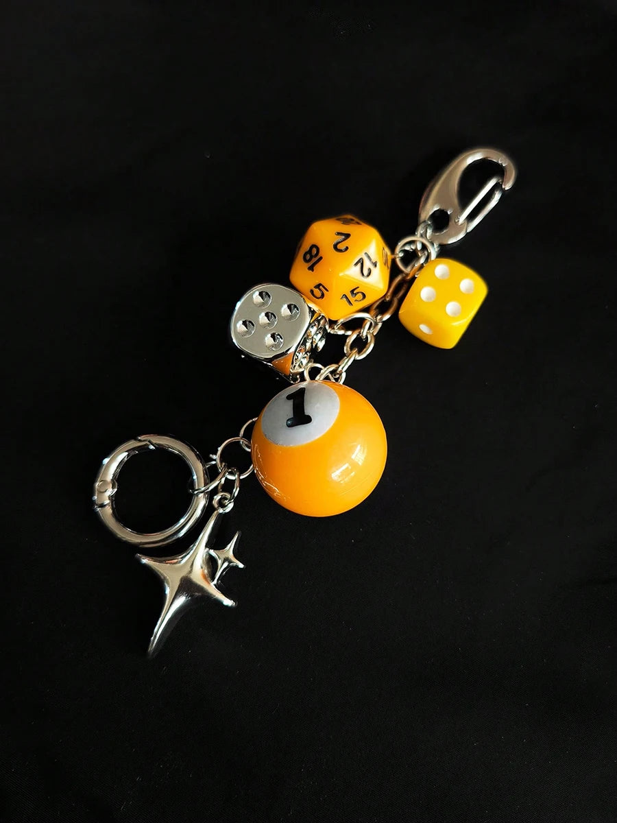 Pingente Streetwear 8-Ball