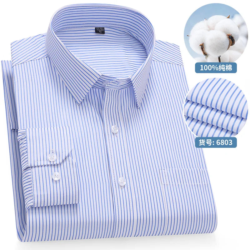 Camisa Social Listrada Premium