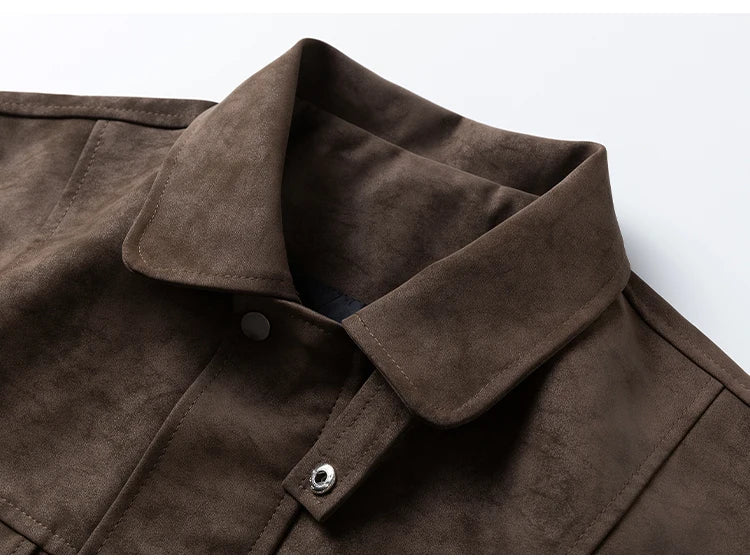 Jaqueta Couro Oversized Casual