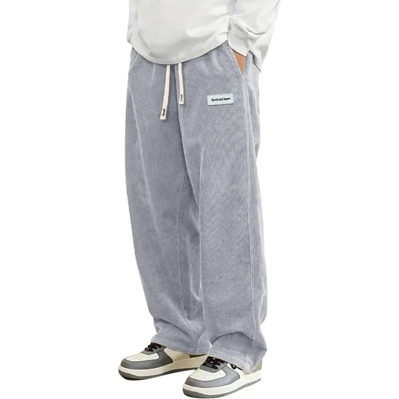 Calça Corduroy Baggy Streetwear