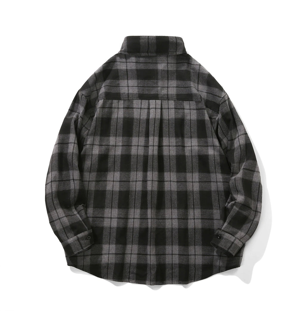 Camisa Flanela Grunge Sobrecamisa