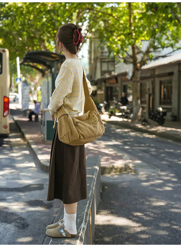 Bolsa Tote Canvas Utilitária