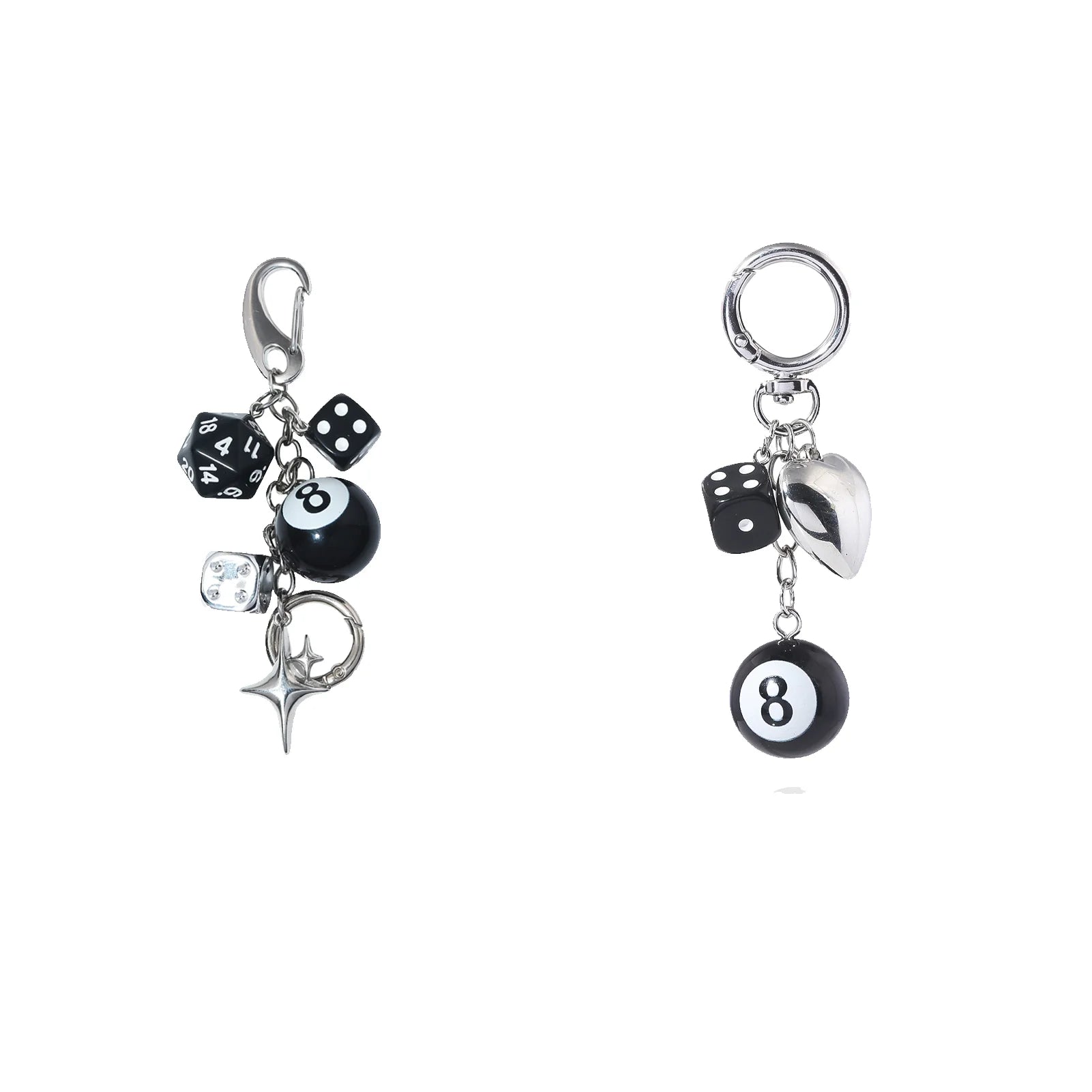 Chaveiro Multi-Pendant Vintage Black 8