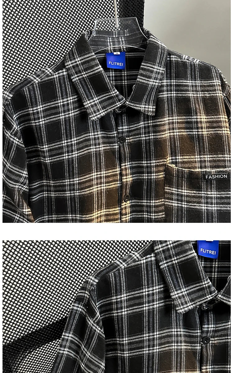 Camisa Xadrez Vintage Sobrecamisa