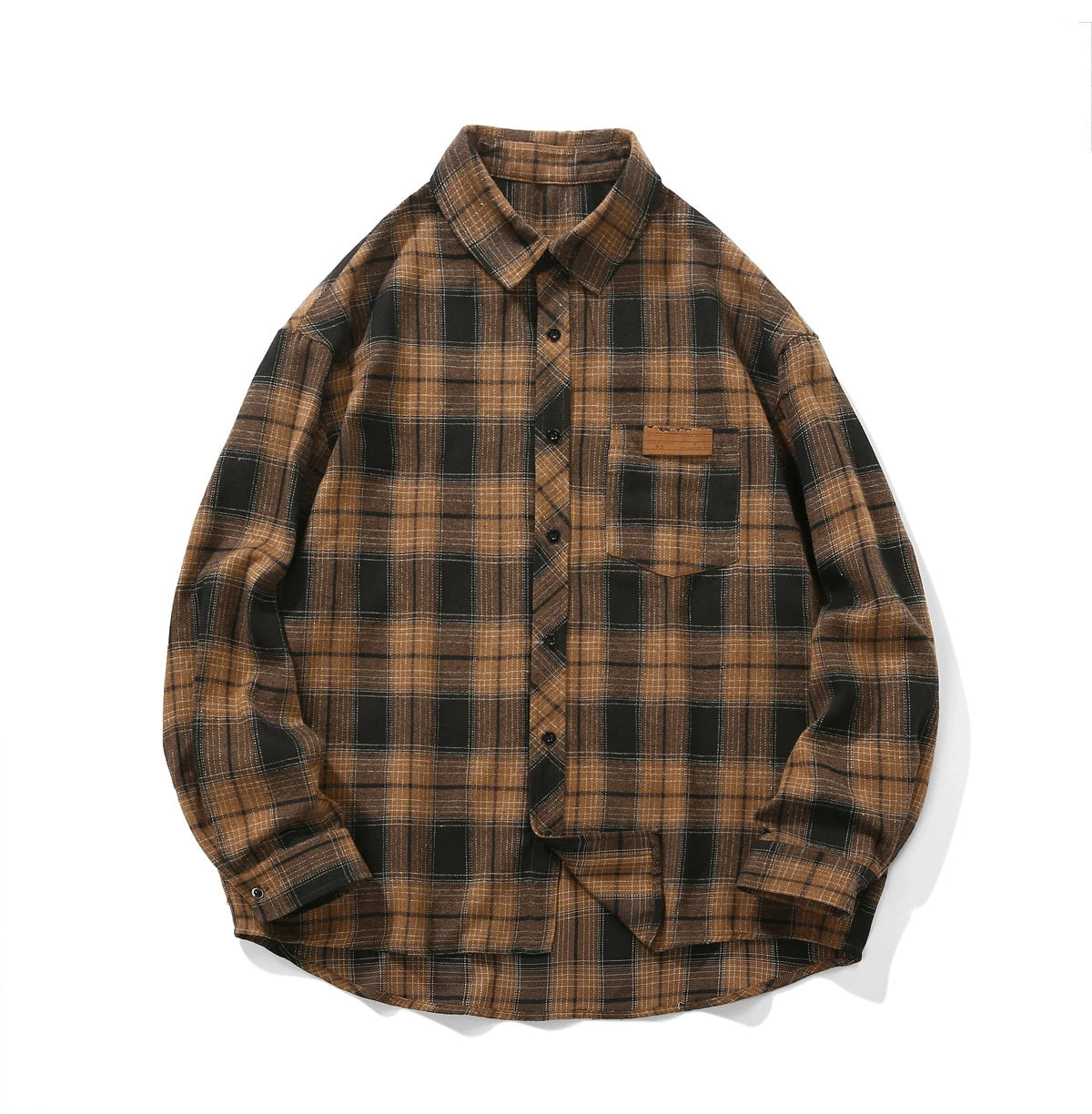 Camisa Flanela Grunge Sobrecamisa