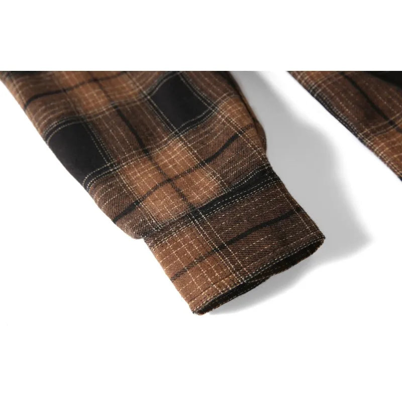 Camisa Grunge Flannel Overshirt
