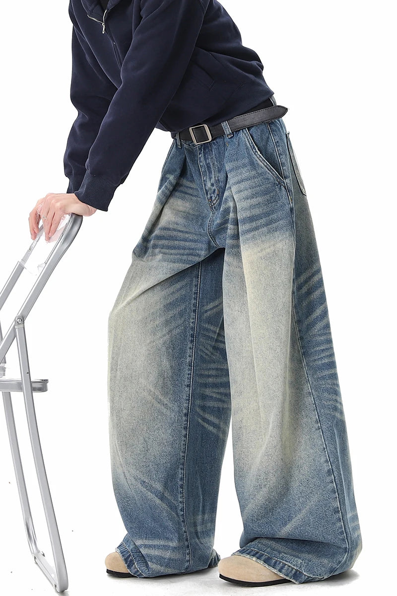Jeans Wide Leg Baggy Confortável