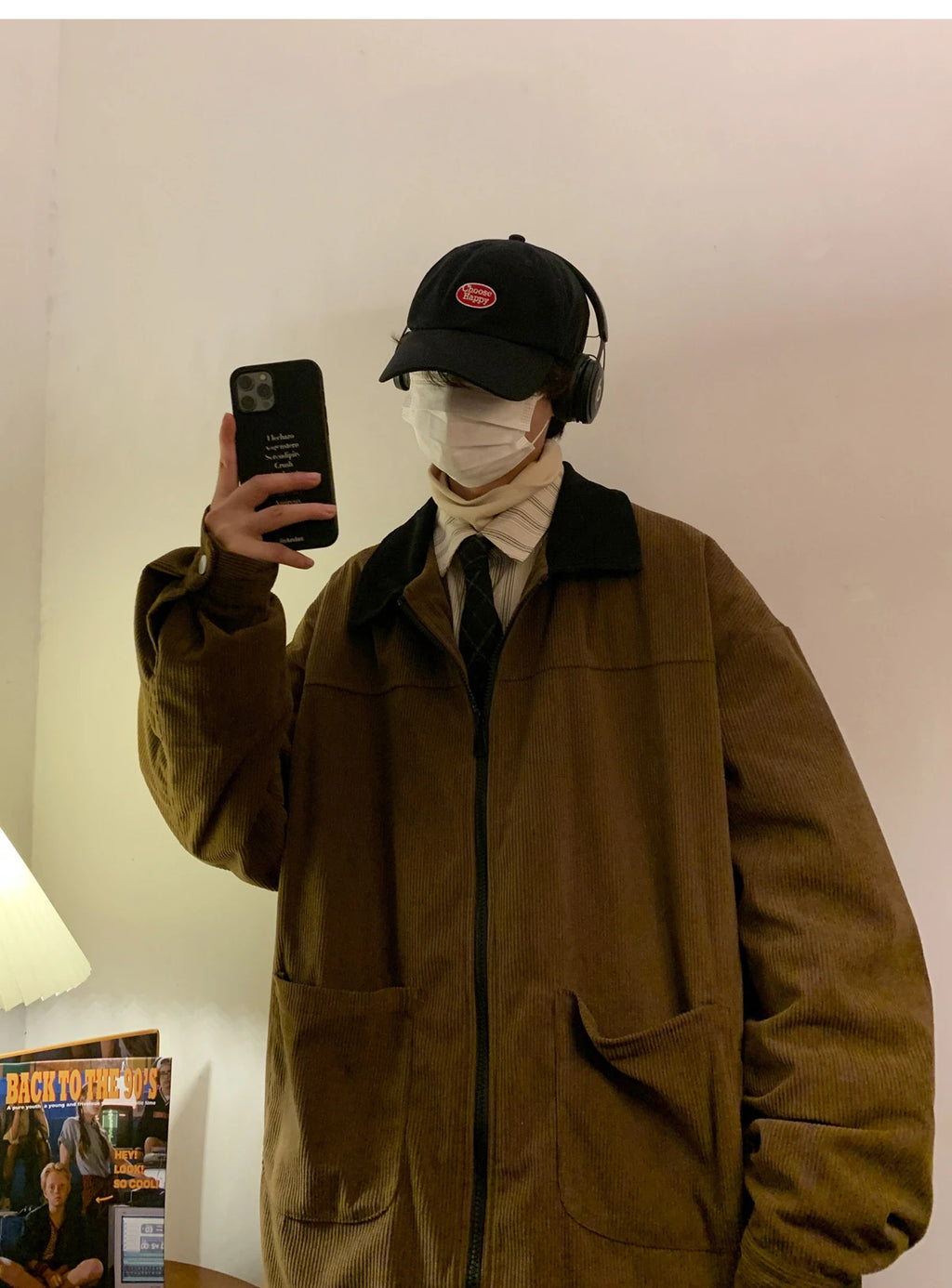 Jaqueta Bomber Vintage Americana