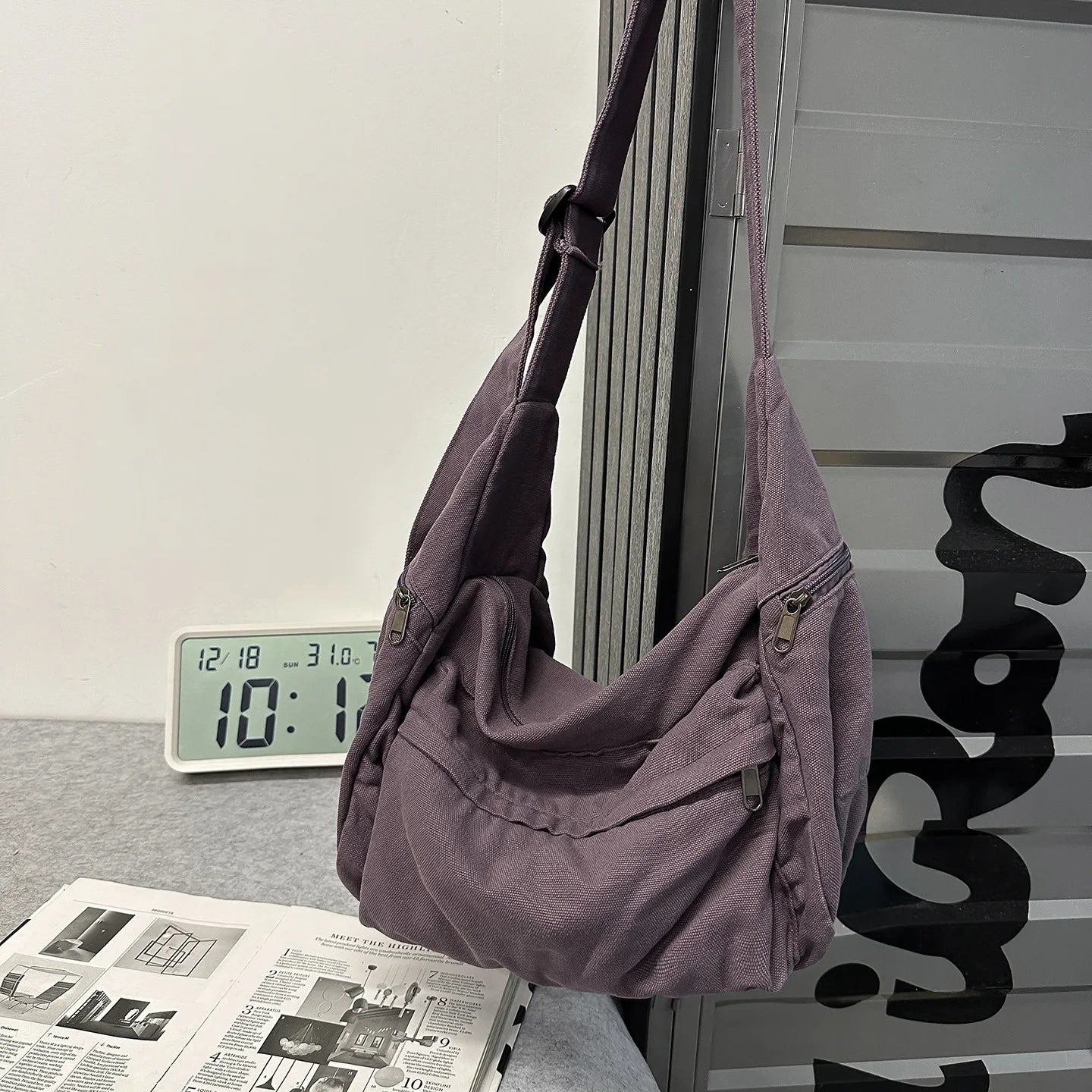 Bolsa Tote Canvas Utilitária