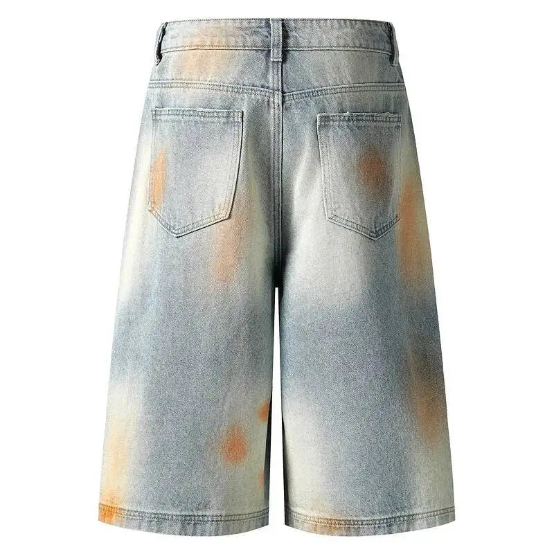 Shorts Jorts Jeans Mud Dye Contrast