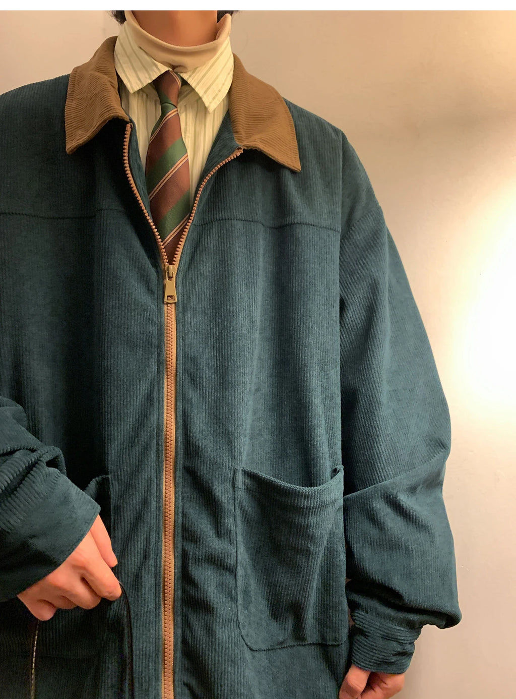 Jaqueta Bomber Vintage Americana