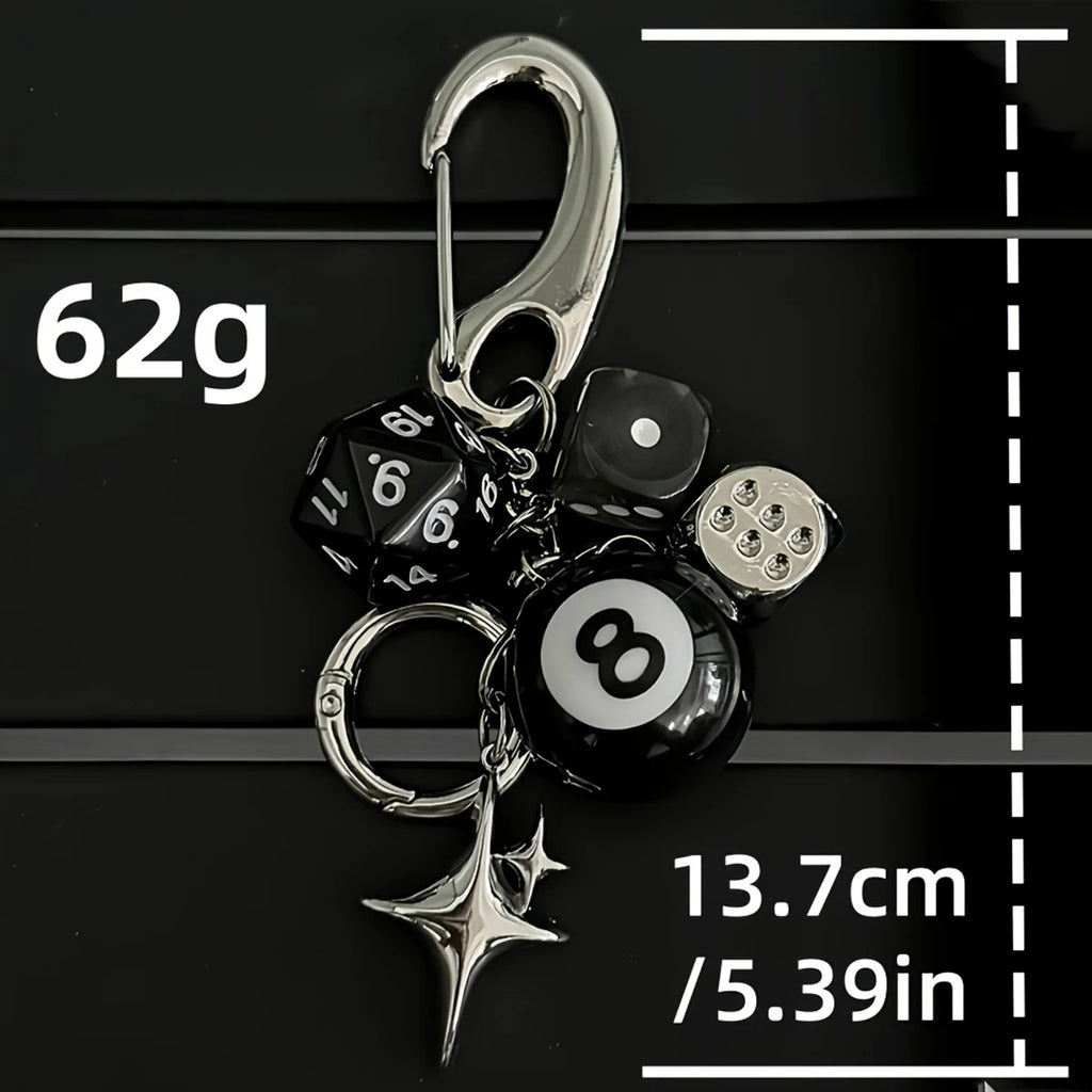 Pingente Streetwear 8-Ball