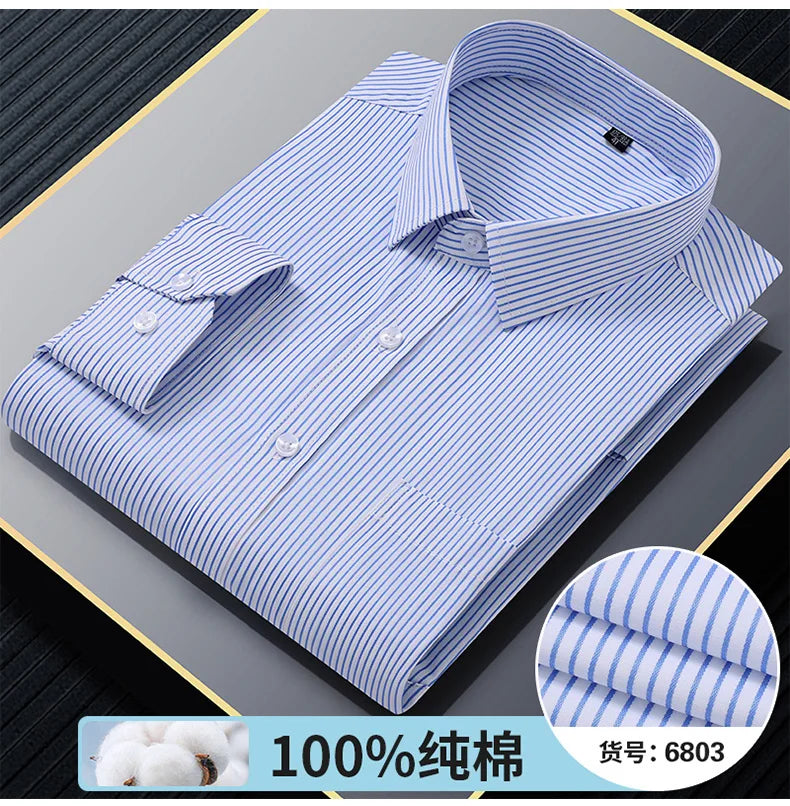 Camisa Social Listrada Premium