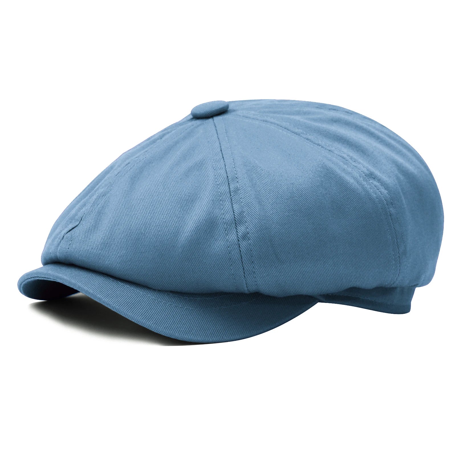 Boné Newsboy Twill 8 Painéis Retrô