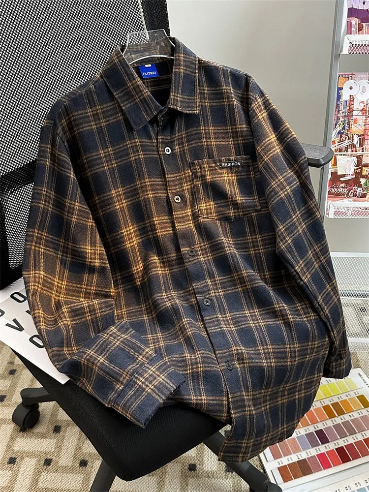 Camisa Vintage Plaid Overshirt