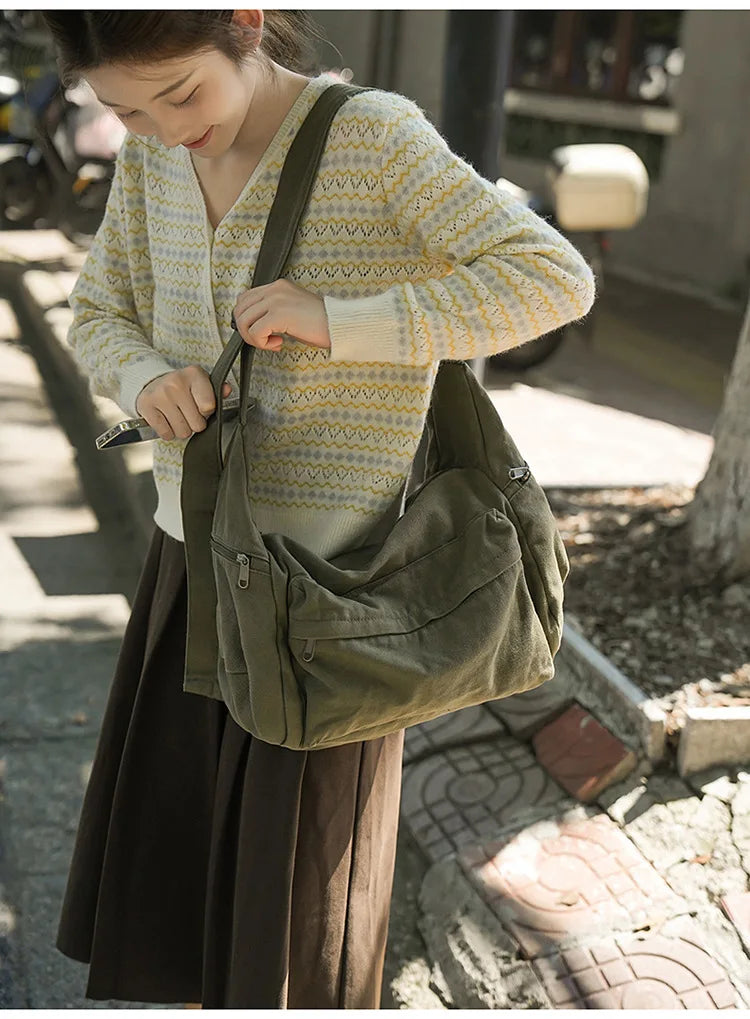 Bolsa Tote Canvas Utilitária