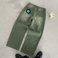 Jeans Baggy Y2K Matcha Bordado Unissex
