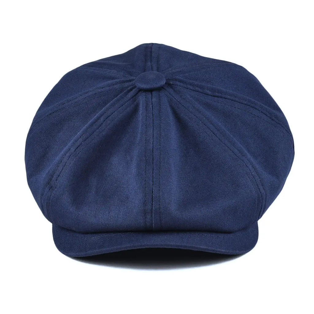 Boné Newsboy Twill 8 Painéis Retrô