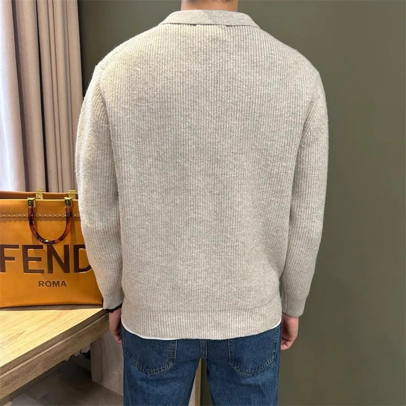 Suéter Polo Tricot Minimalista