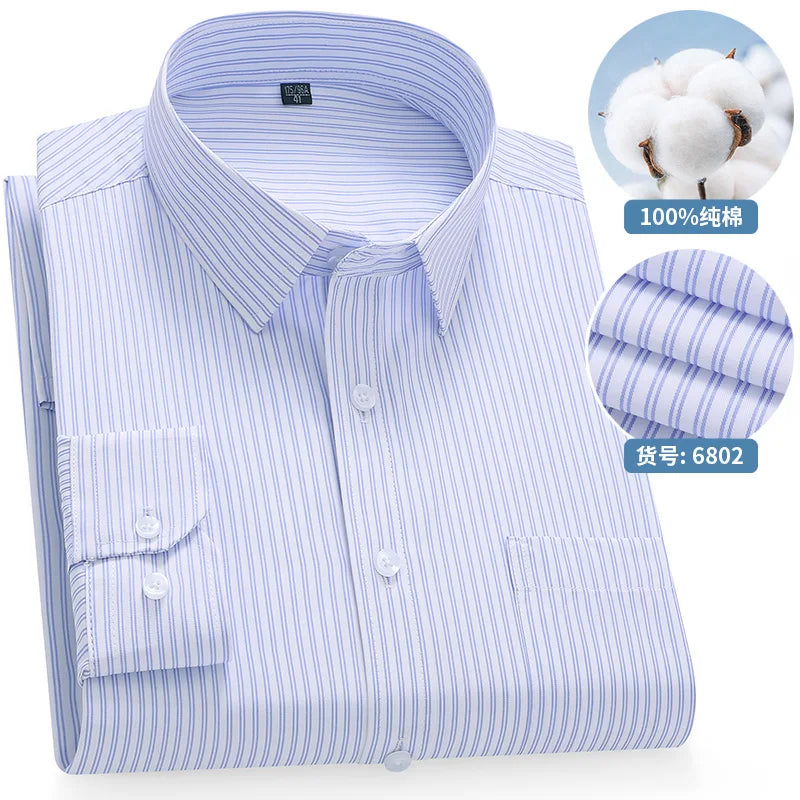Camisa Social Listrada Premium