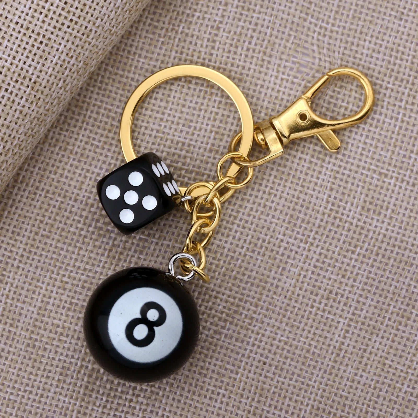 Chaveiro Multi-Pendant Vintage Black 8