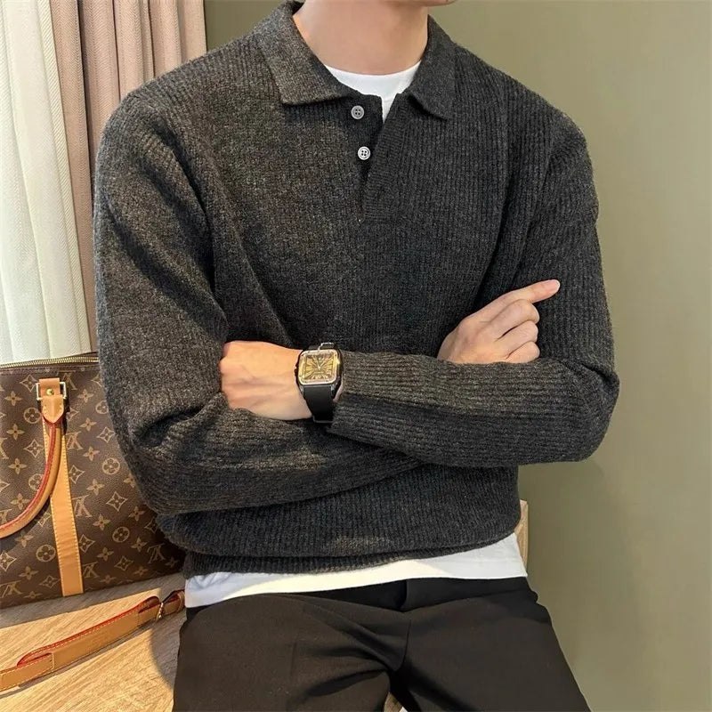 Suéter Polo Knit Minimalist