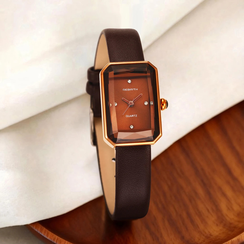 Relógio Quartz Retrô Slim