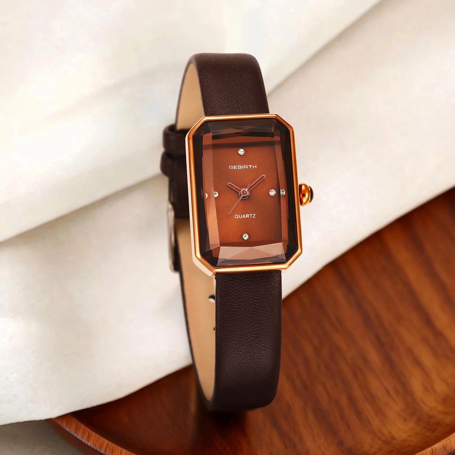 Relógio Quartz Retrô Slim