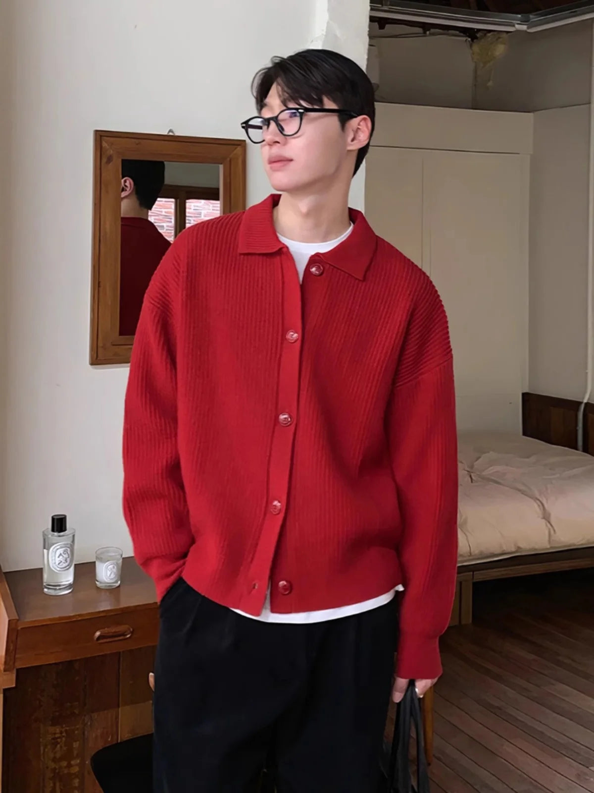 Cardigan Knit Open Urban