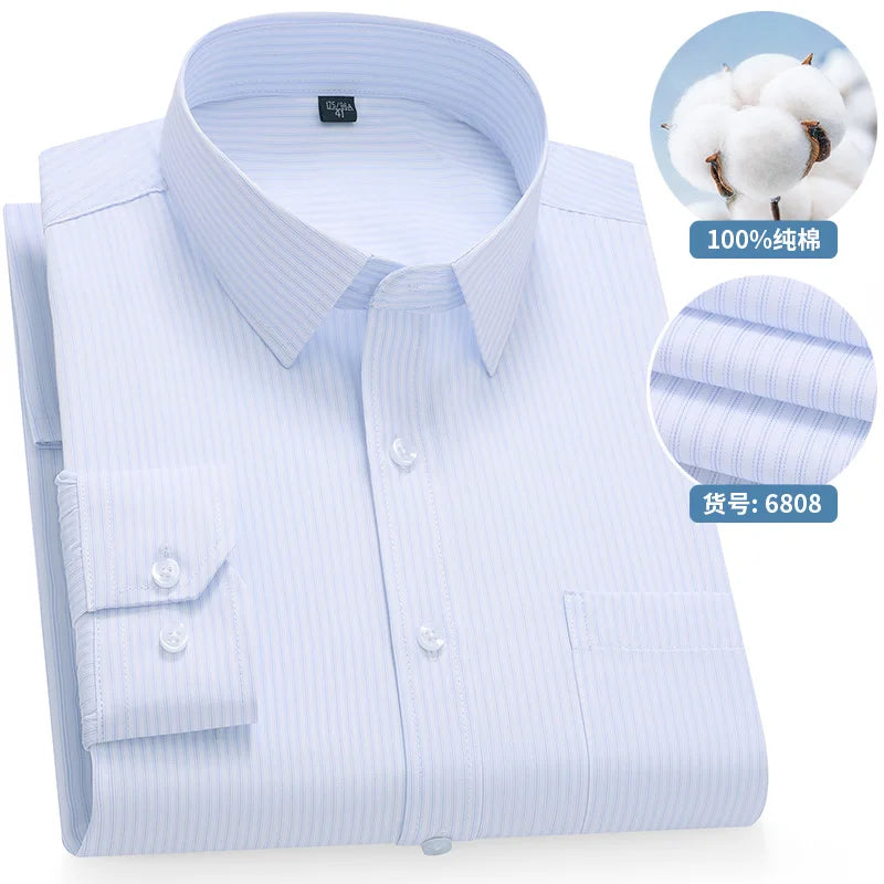 Camisa Social Listrada Premium
