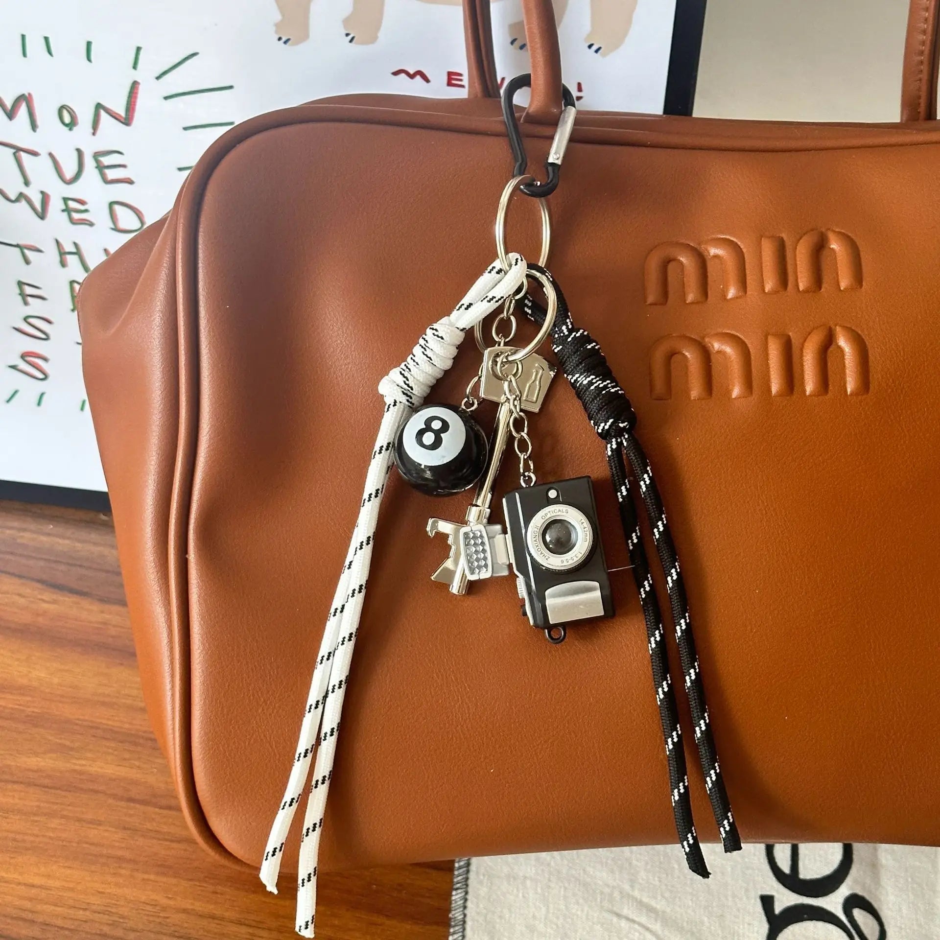 Chaveiro Streetwear Rope com Pingentes
