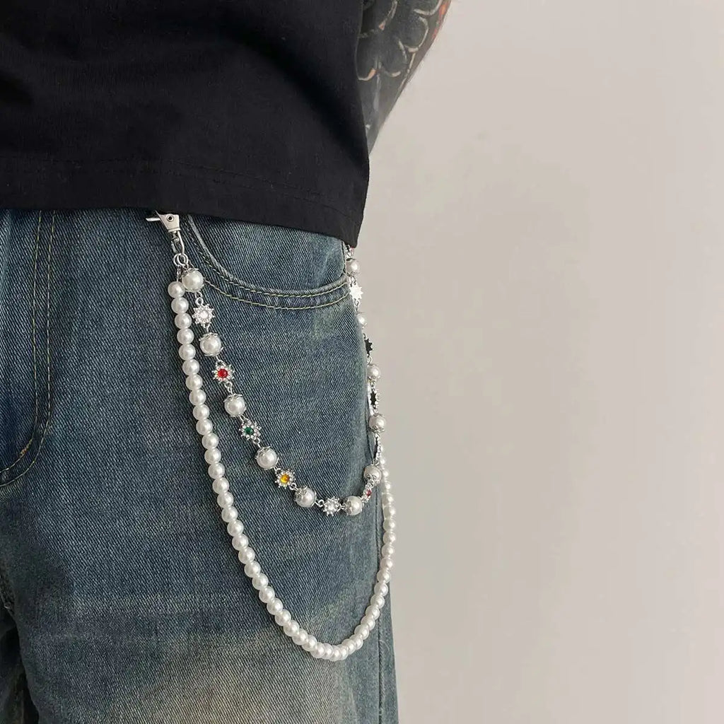 Corrente Calça Floral HipHop