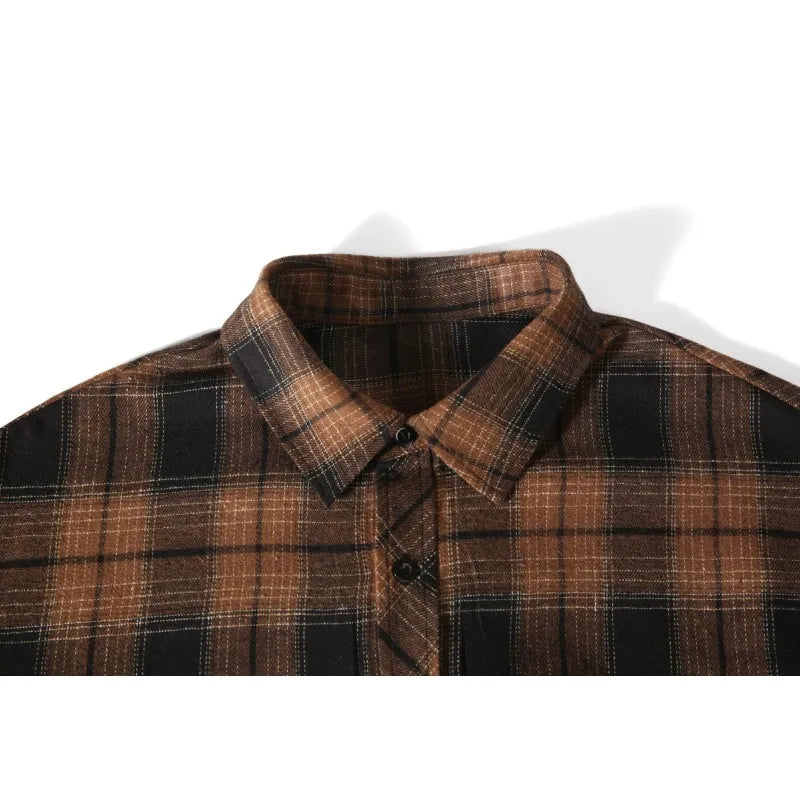 Camisa Flanela Grunge Sobrecamisa